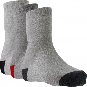 TWINDAY 3 paires Chaussettes Garçon Coton TALPOINTE Souris chiné