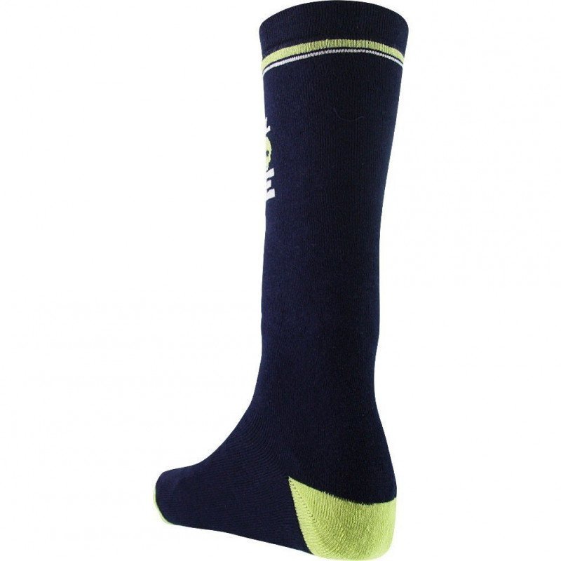 Chaussettes Hautes Garçon FREERIDE Bleu et Vert