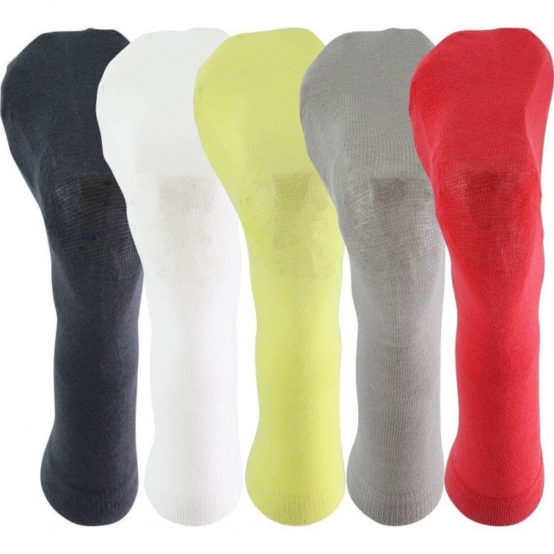 TWINDAY 5 paires Chaussettes Garçon Coton FASHION Rouge Jaune Gri