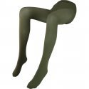 Collants Femme STYLE VELOUTE Vert et Kaki