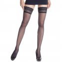 DIM Bas up Femme Semi-opaque NUDE SENSATION Noir 25D