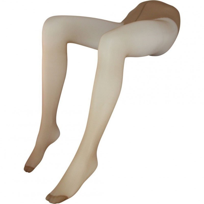DIM Collant Femme Transparent VENTRE PLAT SUBLIM Gazelle 15D