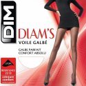 Collants Femme GALBE DIAMS Noir et Uni