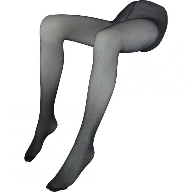 Collants Femme GALBE DIAMS Noir et Uni