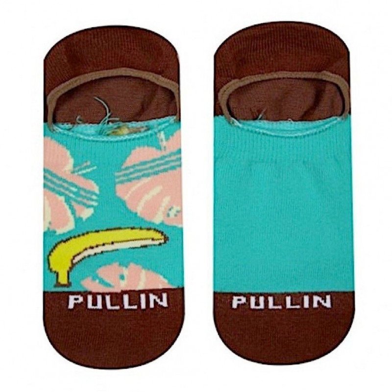 LOT DE 2 Socquettes Chaussettes Mixte LIBIDO Vert et Marron