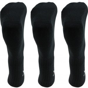 Puma Lot de 3 chaussettes sport noir grande taille