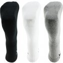 PUMA Lot de 3 paires de Chaussettes Mixte Coton SPORTCREW Gris Blanc Noir