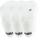 PUMA Lot de 3 paires de Socquettes Mixte Coton SNEAKERS Blanc