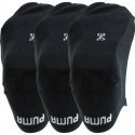 LOT DE 3 Socquettes Chaussettes Mixte SNEAKERS Noir et Blanc