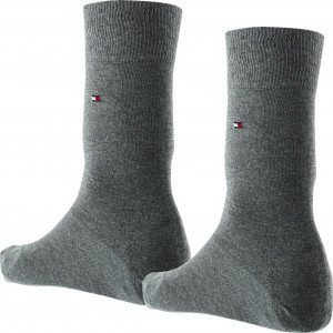 TOMMY HILFIGER 2 paires Chaussettes Homme Coton CLASSIC Souris