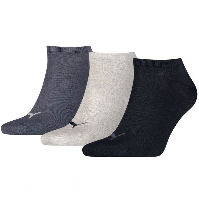 LOT DE 3 Socquettes Chaussettes Homme SNEAKERS Bleu et Souris