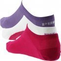 PUMA 3 paires Socquettes Fille Coton LIFESTYLE Violet Blanc Betrt