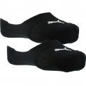 PUMA Lot de 2 paires d'Invisibles Mixte Coton FOOTIES Noir