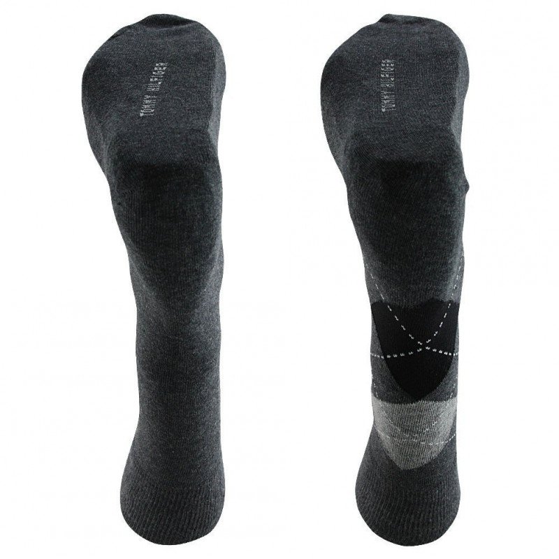 LOT DE 2 Chaussettes Chaussettes Homme CHECK Gris et Anthracite