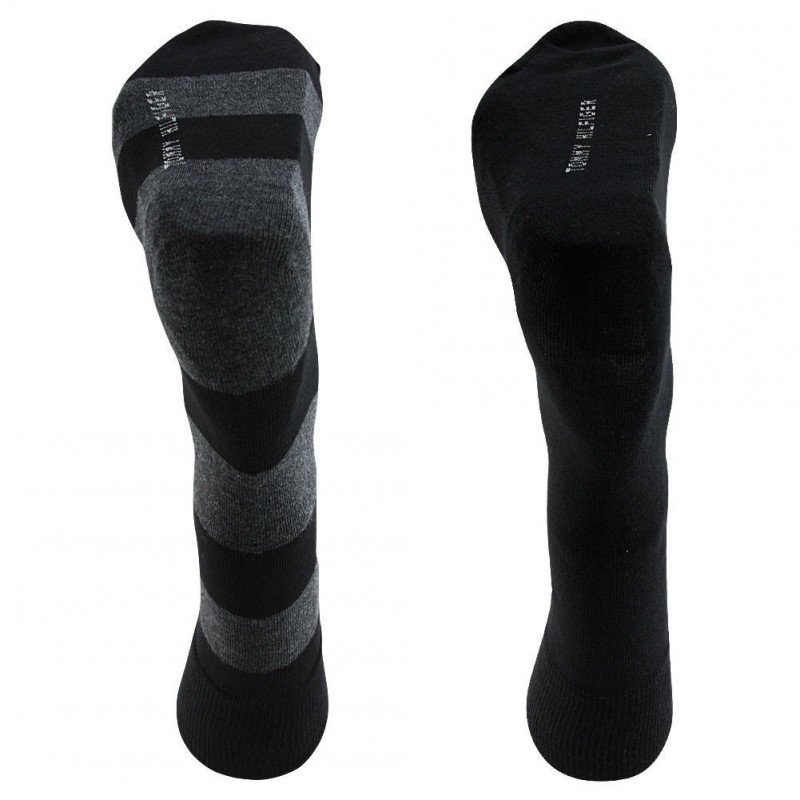 LOT DE 2 Chaussettes Chaussettes Homme RUGBY Noir et Gris