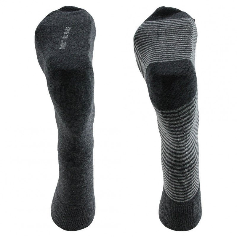 LOT DE 2 Chaussettes Chaussettes Homme SMALLSTRIPE Gris et Anthracite