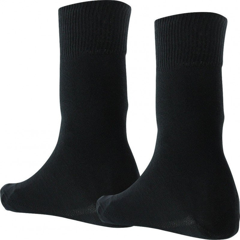 LOT DE 2 Chaussettes Chaussettes Homme REGULAR Noir et Gris