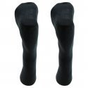 LOT DE 2 Chaussettes Chaussettes Homme REGULAR Noir et Gris