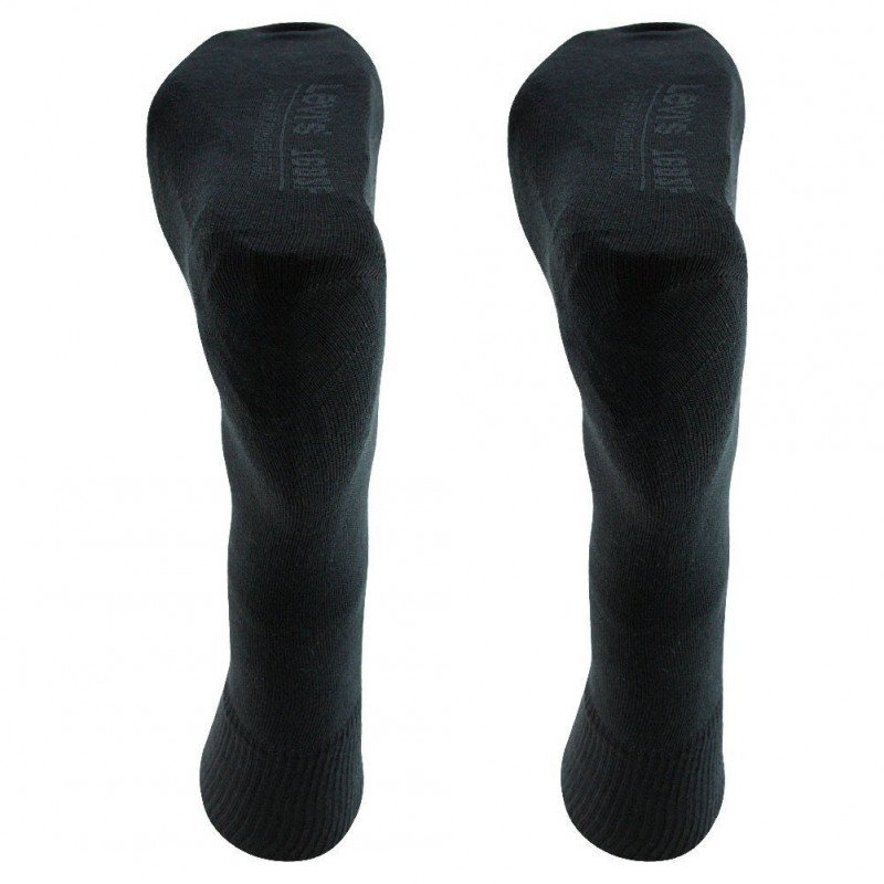 LOT DE 2 Chaussettes Chaussettes Homme REGULAR Noir et Gris