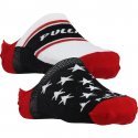 PULL IN Lot de 2 paires de Socquettes Mixte Coton FLAGBLACK Noir Rouge Blanc