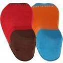 LOT DE 2 Socquettes Chaussettes Mixte BEBAR Rouge et Orange