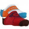 LOT DE 2 Socquettes Chaussettes Mixte BEBAR Rouge et Orange