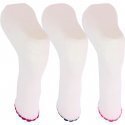 TWINDAY Lot de 3 paires de Chaussettes Fille Coton CAPETINE Rose pâle