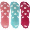 TWINDAY Lot de 3 paires de Socquettes Bébé Fille Coton RIENQUEDESPOIS Rose Cyan