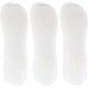 TWINDAY Lot de 3 paires de Socquettes Bébé Fille Coton BORDCAPETINE Blanc