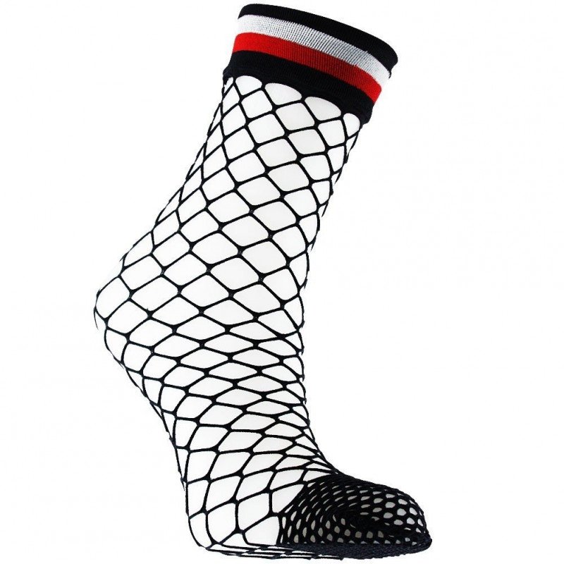 Chaussettes Femme FISHNET Bleu et Marine