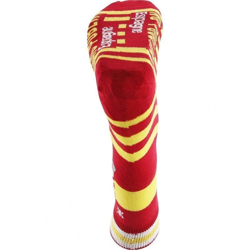 NO PUBLIK Chaussettes Homme Coton ESPAGNE Rouge Jaune