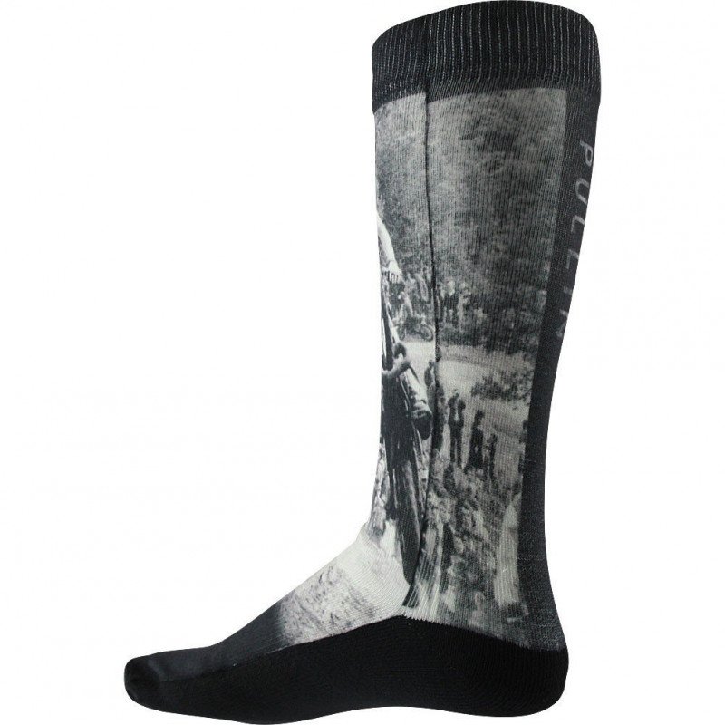 Chaussettes Hautes Mixte LONGCROSS Noir et Gris