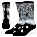 Chaussettes Hautes Mixte LONGCROSS Noir et Gris