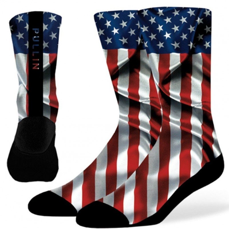 Chaussettes Hautes Mixte LONGFIER Noir et Blanc