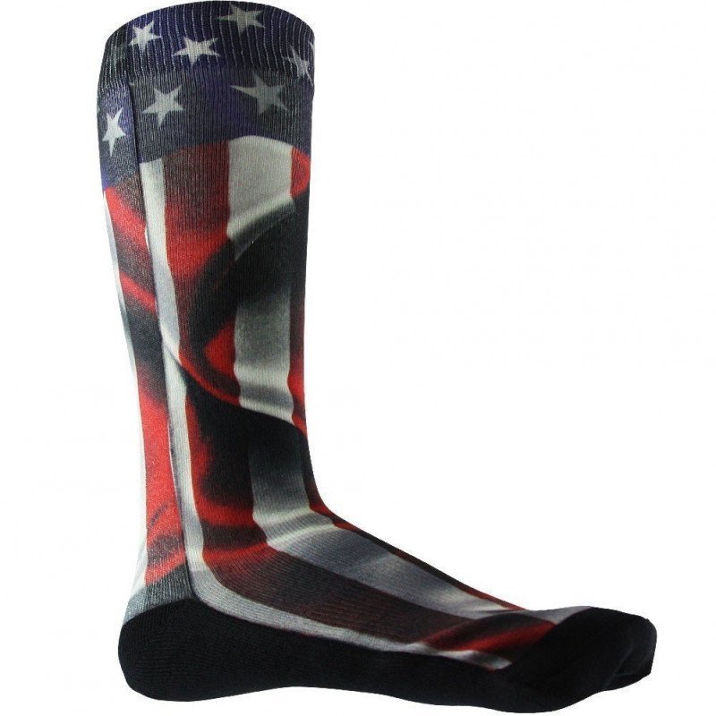 Chaussettes Hautes Mixte LONGFIER Noir et Blanc