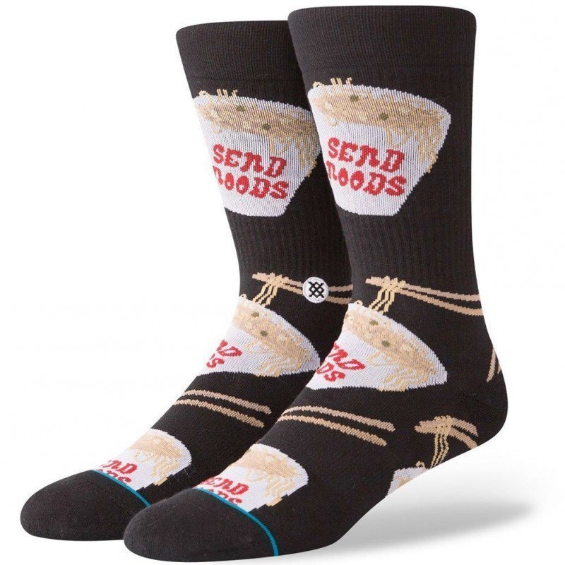 STANCE Chaussettes Mixte Microcoton NOODS Noir