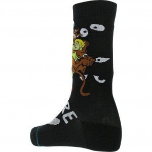 STANCE Chaussettes Mixte Microcoton WHEREAREYOU Noir SCOOBY DOO