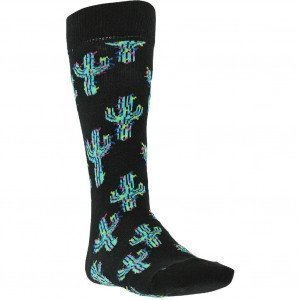 HAPPY SOCKS Chaussettes Mixte Coton CACTUSSOCK Bleu Noir