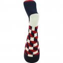 HAPPY SOCKS Chaussettes Mixte Coton FILLEDOPTIC Marine Rouge