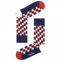 HAPPY SOCKS Chaussettes Mixte Coton FILLEDOPTIC Marine Rouge