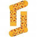 Chaussettes Mixte HOTDOGSOCK Jaune et Multicolore