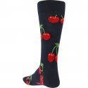 HAPPY SOCKS Chaussettes Mixte Coton CHERRY Marine Rouge