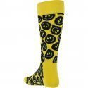 HAPPY SOCKS Chaussettes Mixte Coton TWISTEDSMILE Jaune Noir