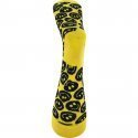 HAPPY SOCKS Chaussettes Mixte Coton TWISTEDSMILE Jaune Noir