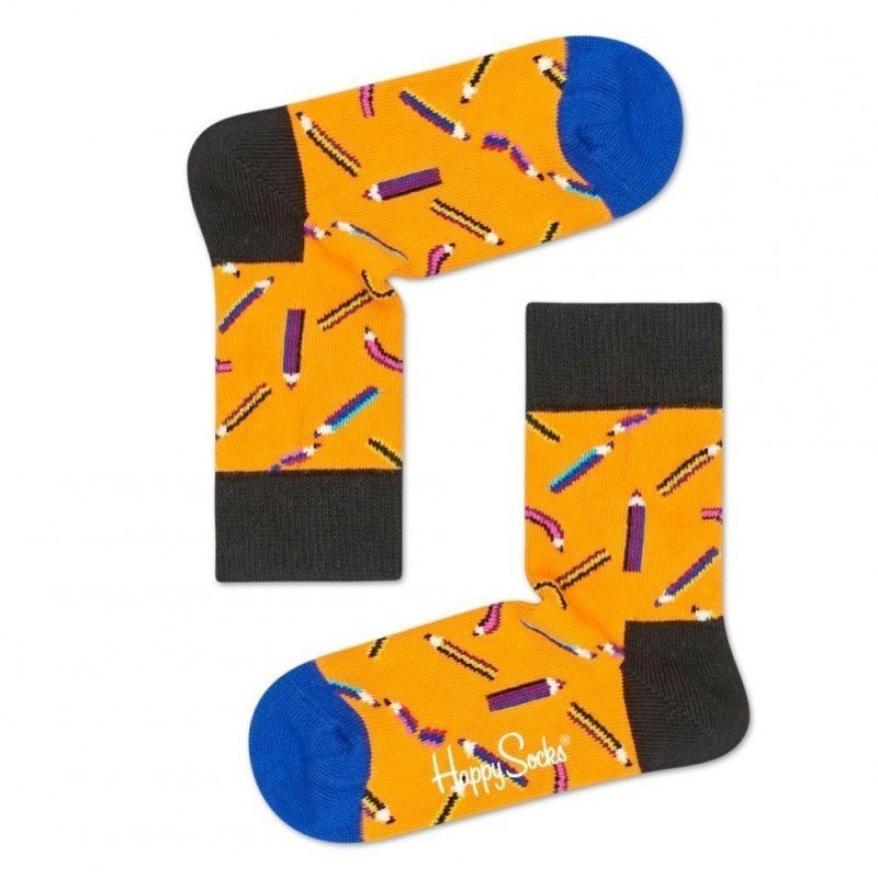 Chaussettes Enfant PENSOCK Orange et Multicolore