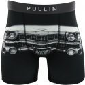 PULL IN Boxer Long Homme Microfibre CADILLAC Noir