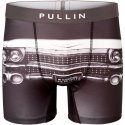 PULL IN Boxer Long Homme Microfibre CADILLAC Noir