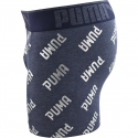 PUMA Boxer Homme Coton FOIL PRINT Marine