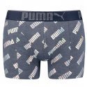 PUMA Boxer Homme Coton FOIL PRINT Marine