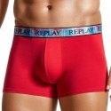 REPLAY Boxer Homme Coton CARELA Rouge